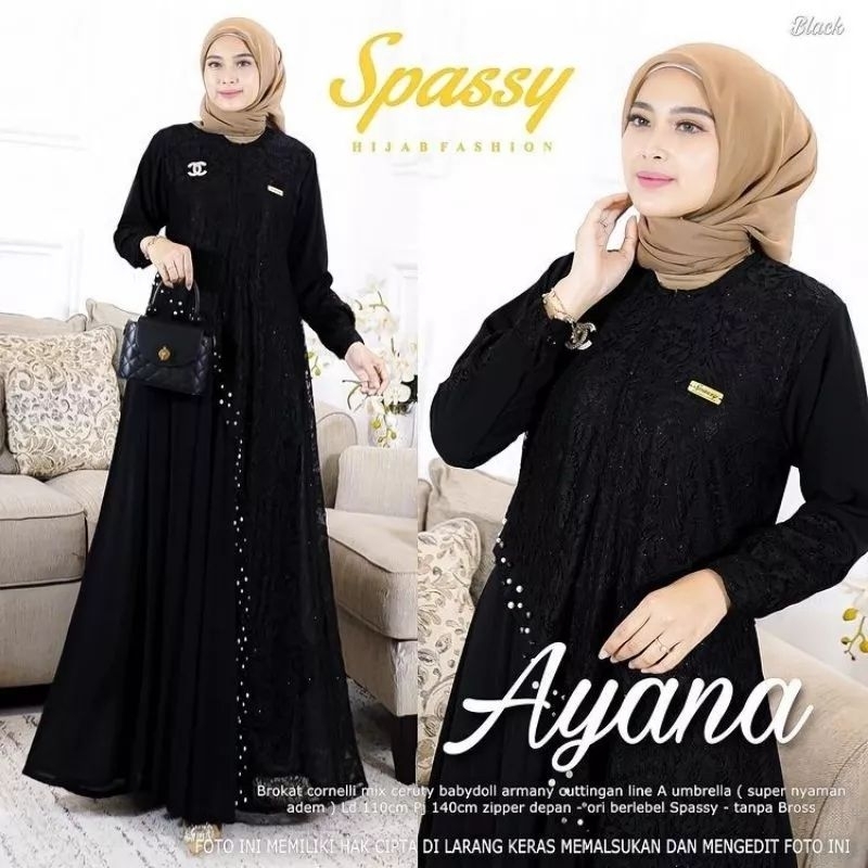 Ayana dress premium by spassy