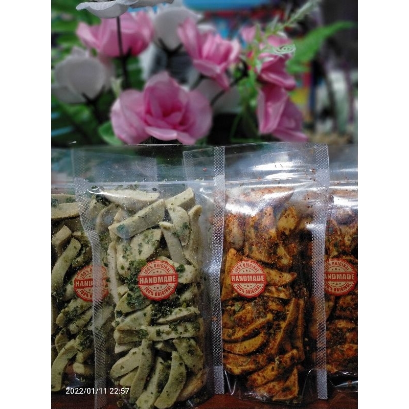 

Basreng pedas daun jeruk100gr