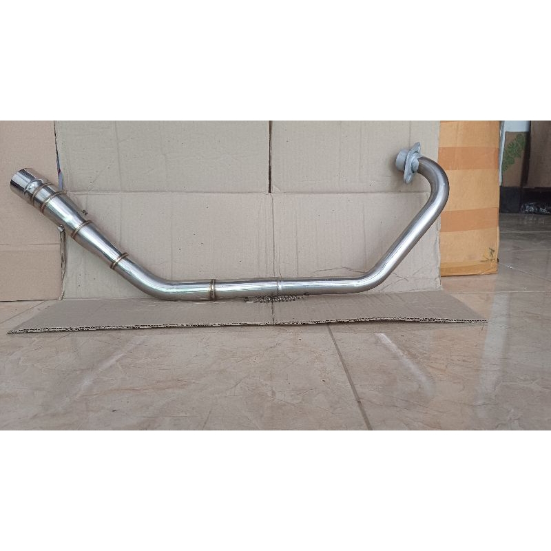 leher roadrace satria fu inlet 50mm | leher knalpot satria fu jengat roadrace