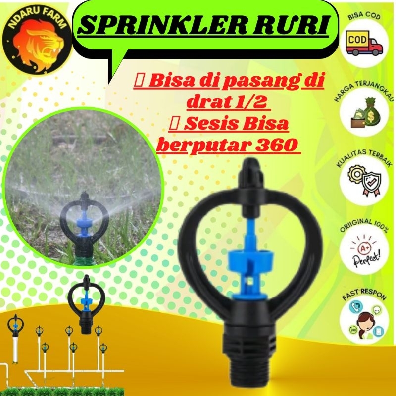 Sprinker Sprinkler Ruri Alat Siram Otomatis NDARUFRAM