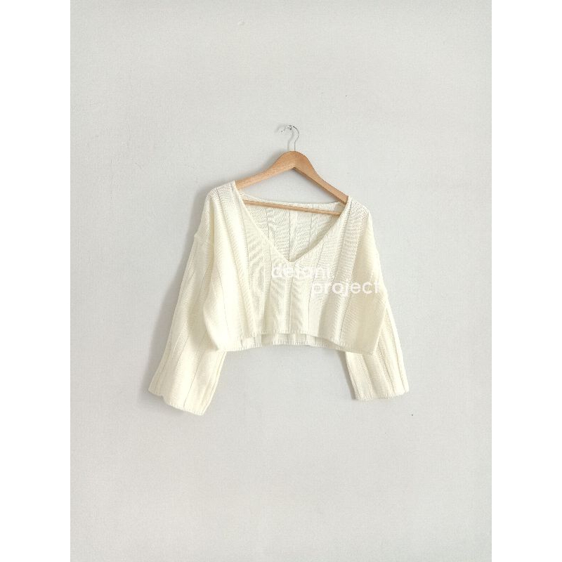 Zia Crop Blouse Knit