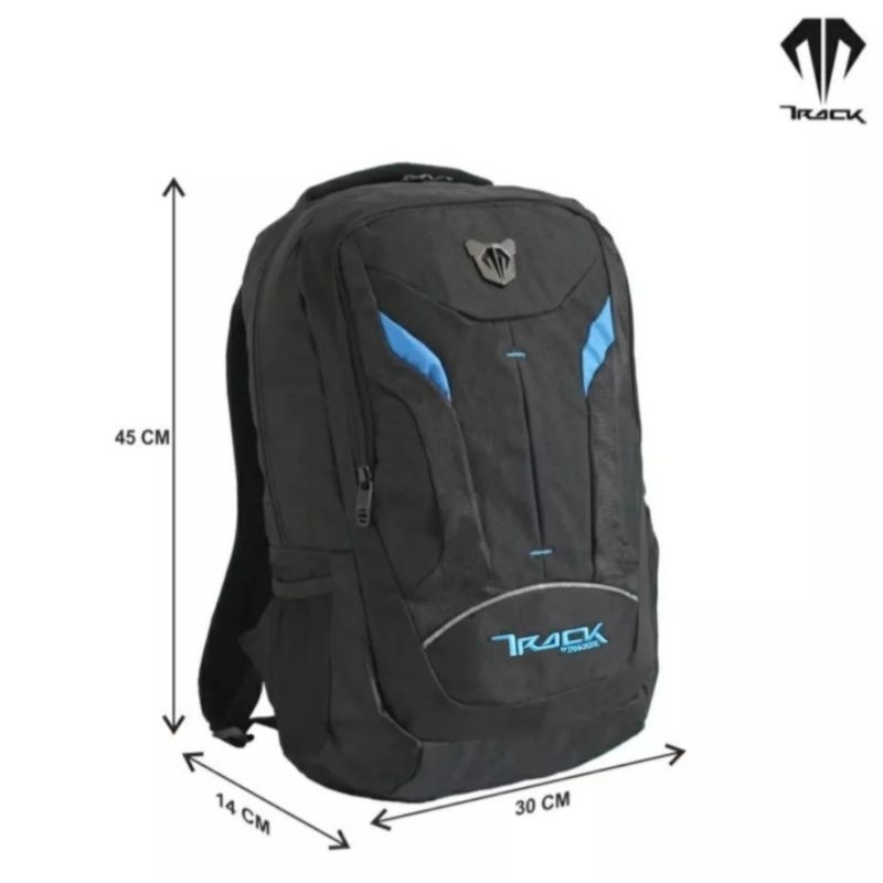 Tas ransel pria laptop - daypack - backpack - Track by Tracker 78TR717 -  79TR467 original free rain cover