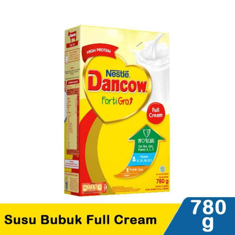 Susu Bubuk Anak Dewasa Dancow Fortigrow Instant 780gr