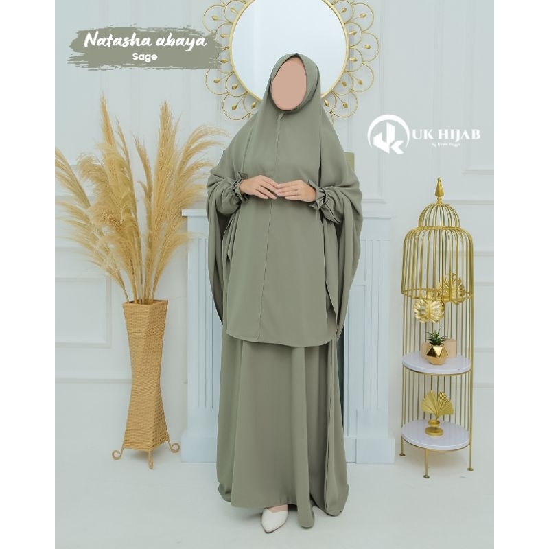 NATASHA ABAYA ONE SET/DRESS ONLY MATT WOLFIS FORZALETA BY UKHIJAB