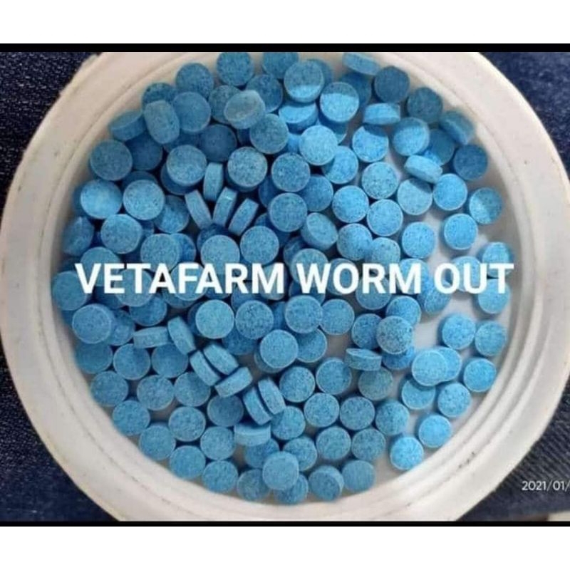 WROM OUT VETAFRAM obat cacing merpati