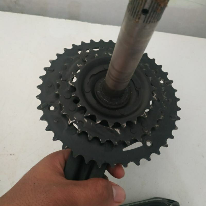 CRANK SHIMANO HT2 40-30-22 TRIPLE