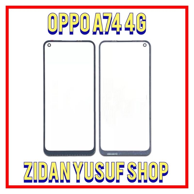 KACA LCD+ LEM OCA OPPO A74 4G KACA DEPAN GLASS TOUCHSCREEN