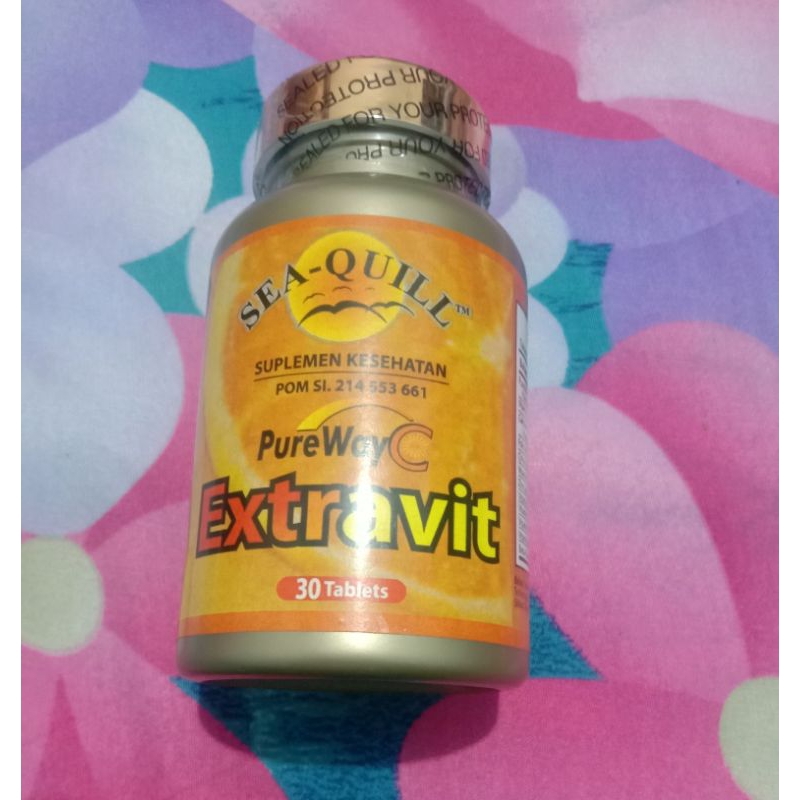 Sea Quill  Pure Way C Extravit Original From USA isi 30 tablet