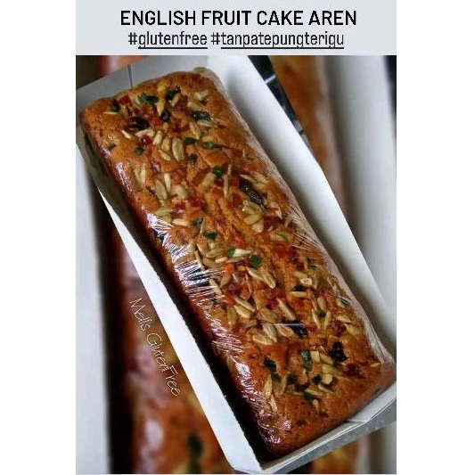 

English Fruit Cake GLUTEN FREE, Tanpa Terigu, Halal