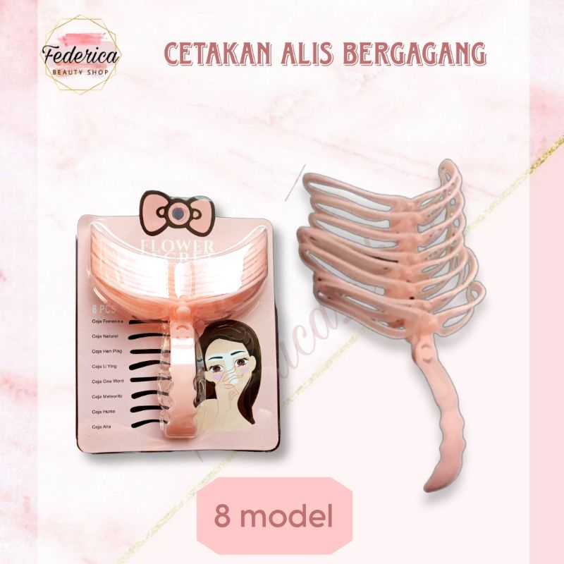 Cetakan Alis Gagang 8 model