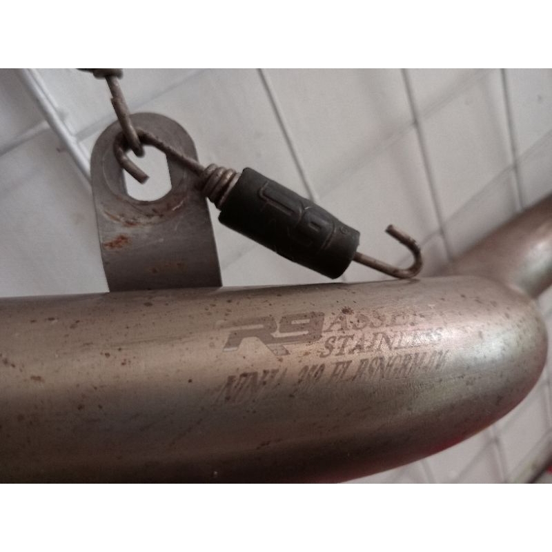 header knalpot R9 ninja 250fi old