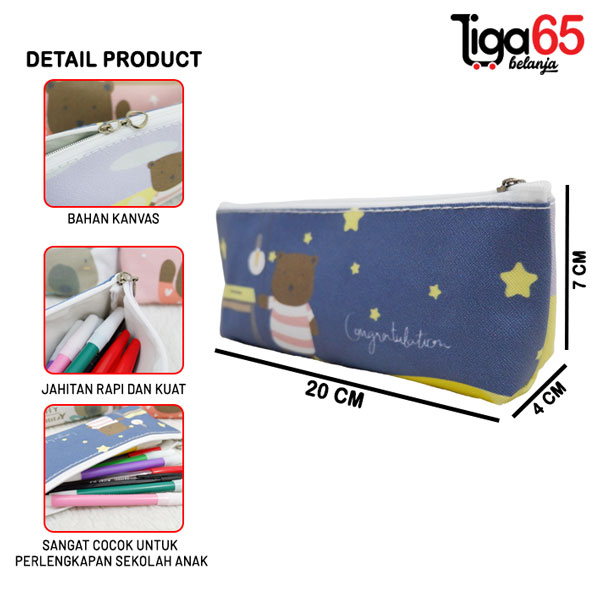 365 Tempat Pulpen pensil / Kotak Pensil / PENCIL BAG / Tas Organizer / Pouch / PENCIL BAG HILARIOUS BD697