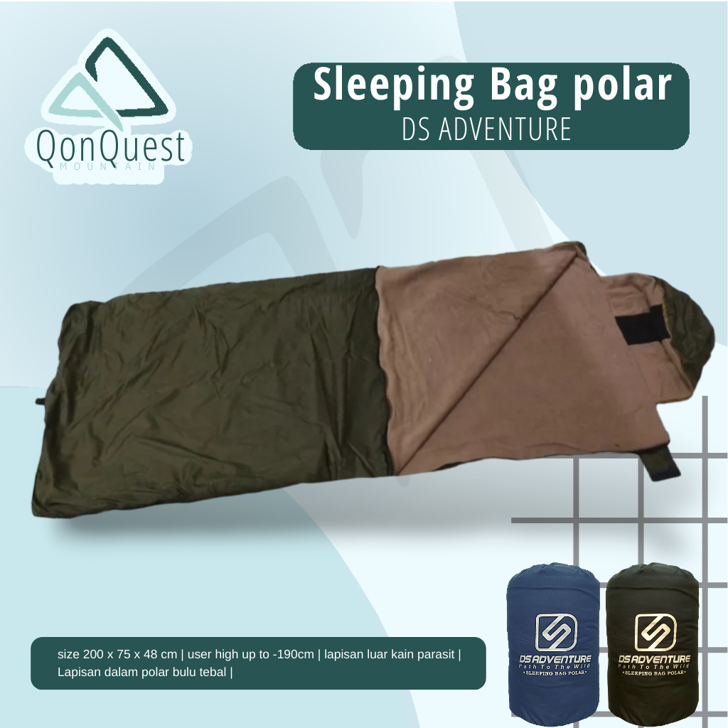 Sleeping bag polar /sliping bag gunung /sliping bag polar / sliping bag gunung / sleeping bag polar