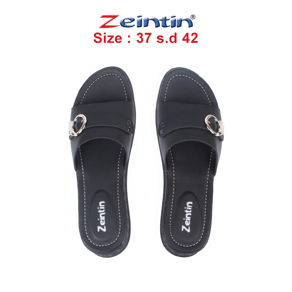 Zeintin - Sandal Wanita | Sandal  Slip On Jepit | Sandal Wanita Wedges Model Baru Original Zeintin HP