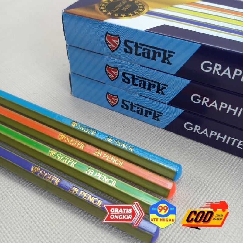 

GRAPHITE PENCIL 2b/Pensil murah/atk/alat tulis/pensil