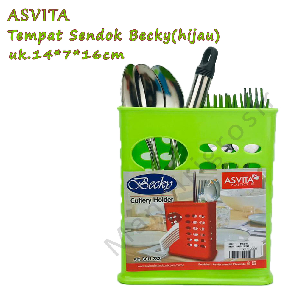 Tempat Sendok &amp; Garpu Becky* Tempat Sendok Asvita* Cutlery Holder* BCH-223