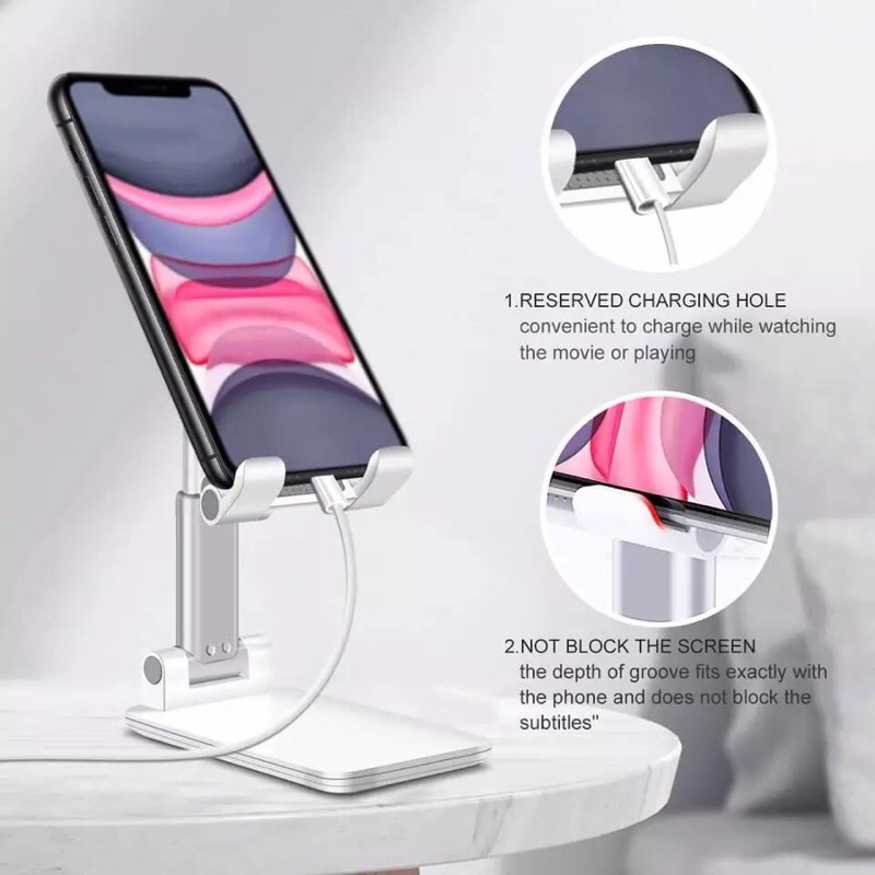 Stand Holder HP Lipat / Holder Hp Stand Universal / Holder Phone Folding / Standing Hp For Andorid Tablet TAB