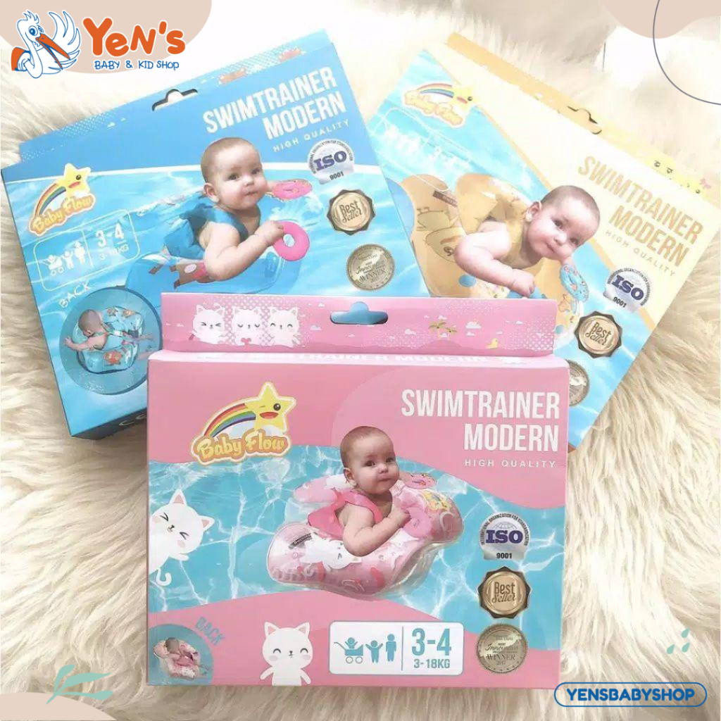 Baby Flow SwimTrainer Modern - Ban Renang Pelampung Bayi