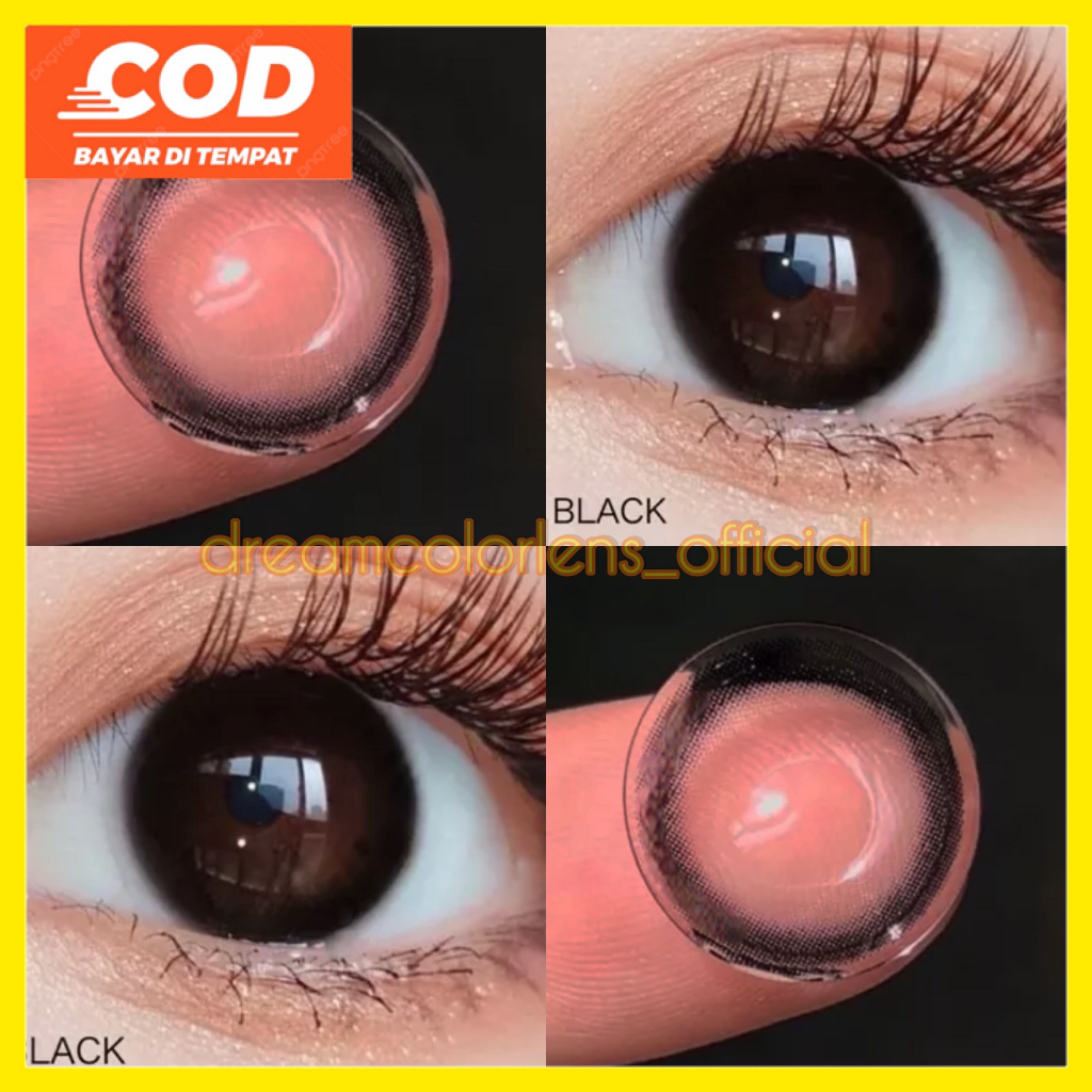 SOFTLENS MINI BOM BLACK | Softlens Kittykawaii | Softlens Korea | Mini Bom Brown