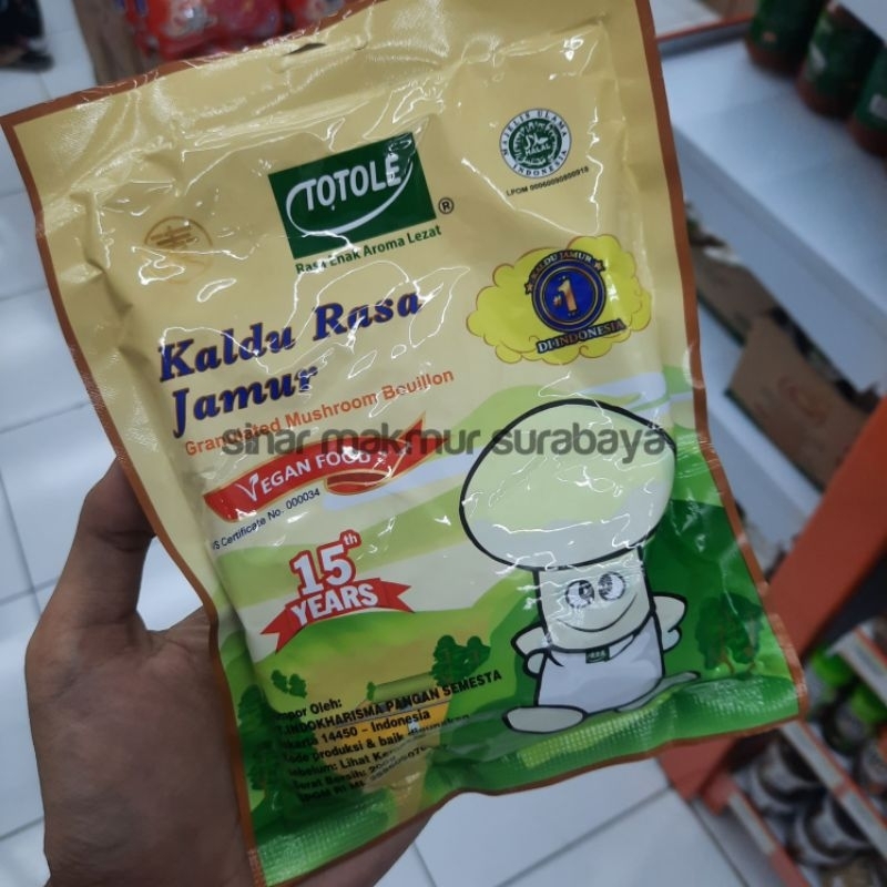 

Kaldu Jamur TOTOLE / Kaldu bubuk Rasa Jamur To Tole Siap Masak Halal