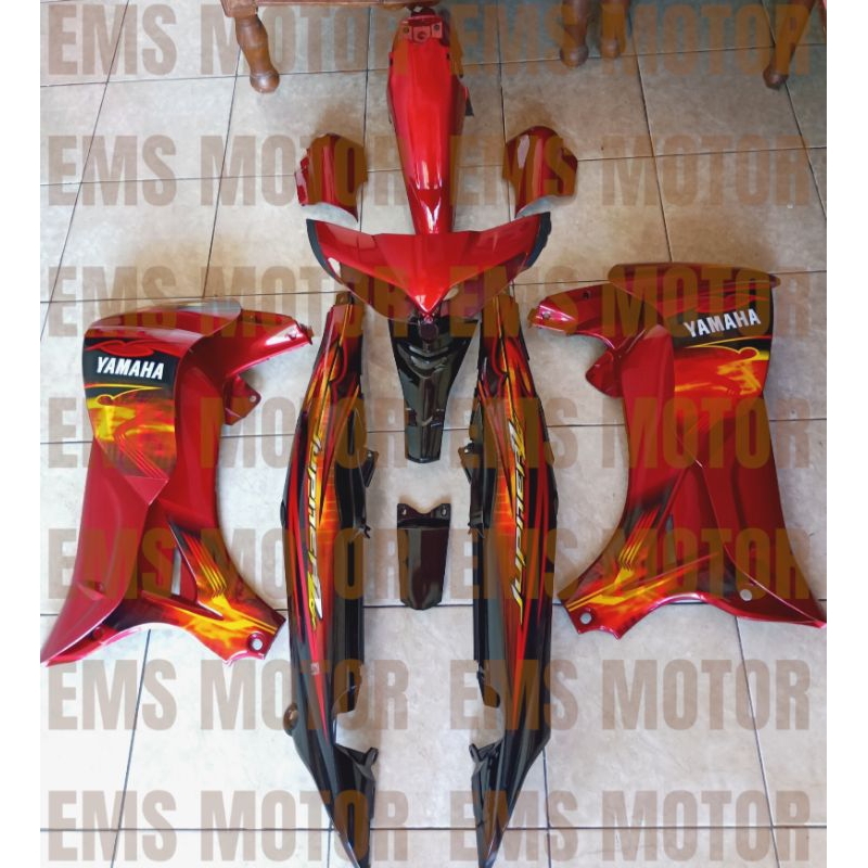 Bodi Jupiter Z Burhan Full Set Bodi Halus Jupiter Z New Burhan Merah Maron