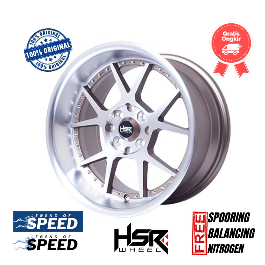 Velg HSR Ring 16 Celong Dogiyai ( Mazda 2, Civic, Jazz, Ignis, Karimun Dll )