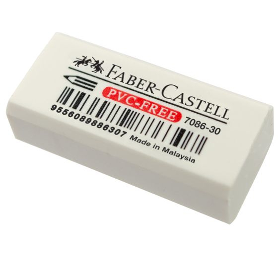 

FABER-CASTELL Penghapus Putih - Dust Free Eraser Pencil