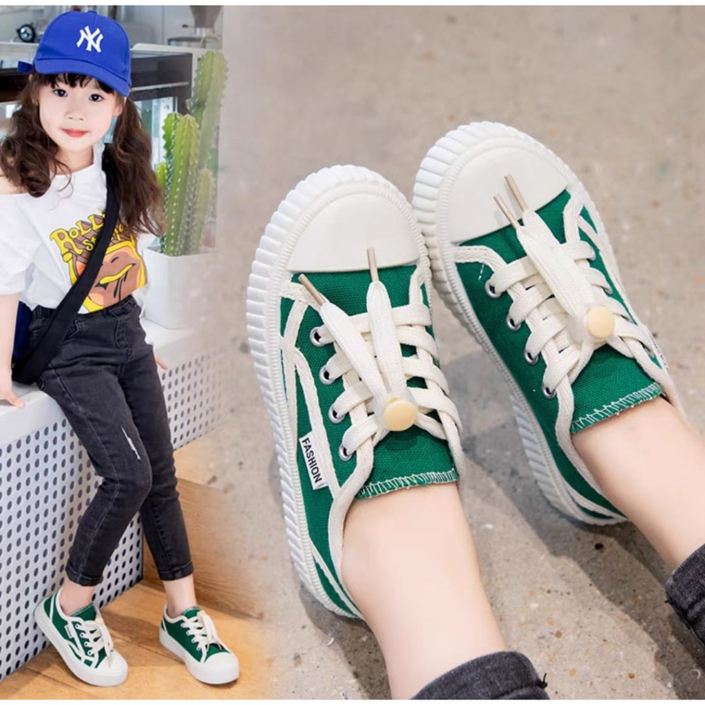 Sepatu Sneakers Anak Perempuan Fashion AS185