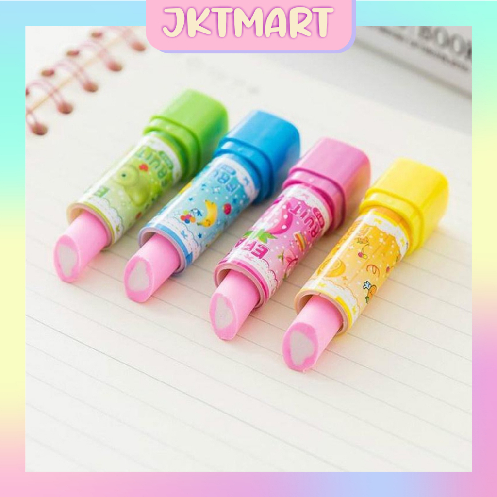

⭐ JKTMART ⭐ PENGHAPUS PENSIL MODEL LIPSTIK / STICK LIPSTIK LUCU S067