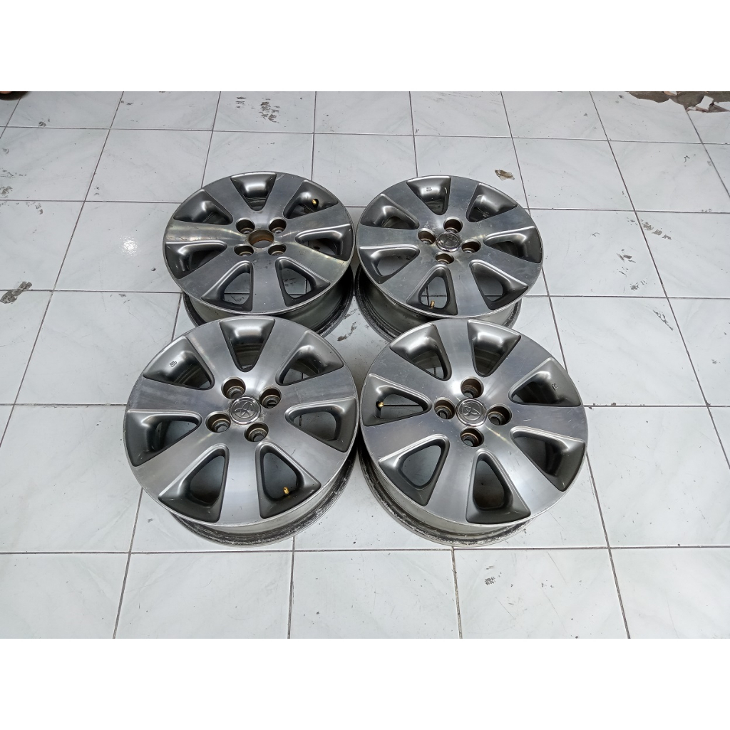 VELG MOBIL BEKAS STD VIOS RING 15X5,5 PCD 4x100 SURABAYA