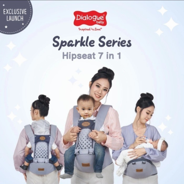 gendongan bayi hipset dialogue 7 in 1