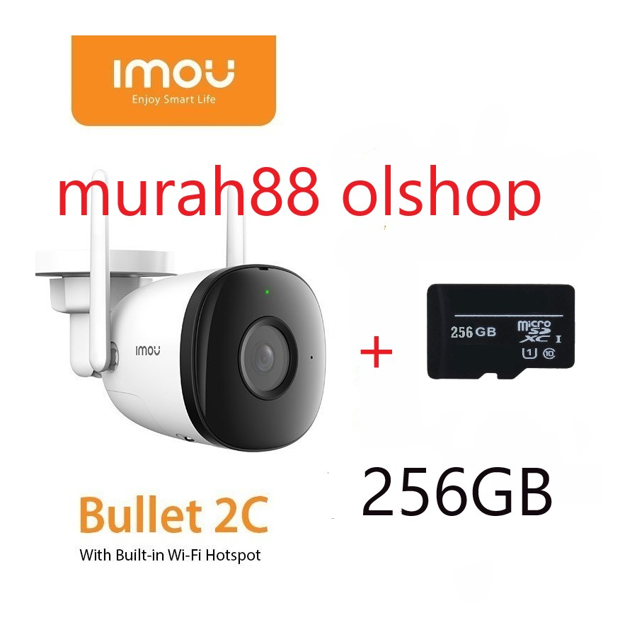 CCTV IPCAM Imou BULLET 2C Outdoor 2MP 1080P Wi-Fi Original Bergaransi