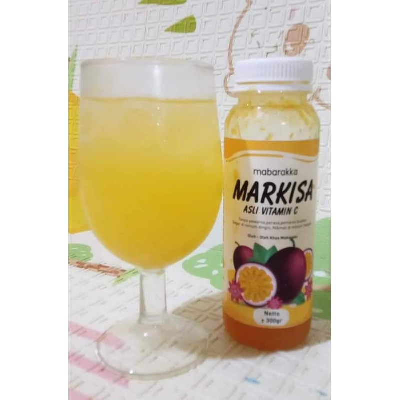 

Markisa Mabarakka tinggi vitamin C tanpa pewarna, perisa dan pemanis buatan