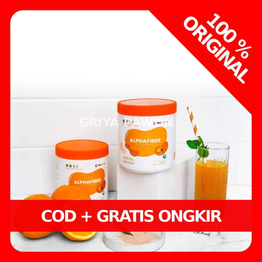 

Alphafiber Rasa Jeruk Sunkist 1 botol isi 250gr untuk 50 Serving