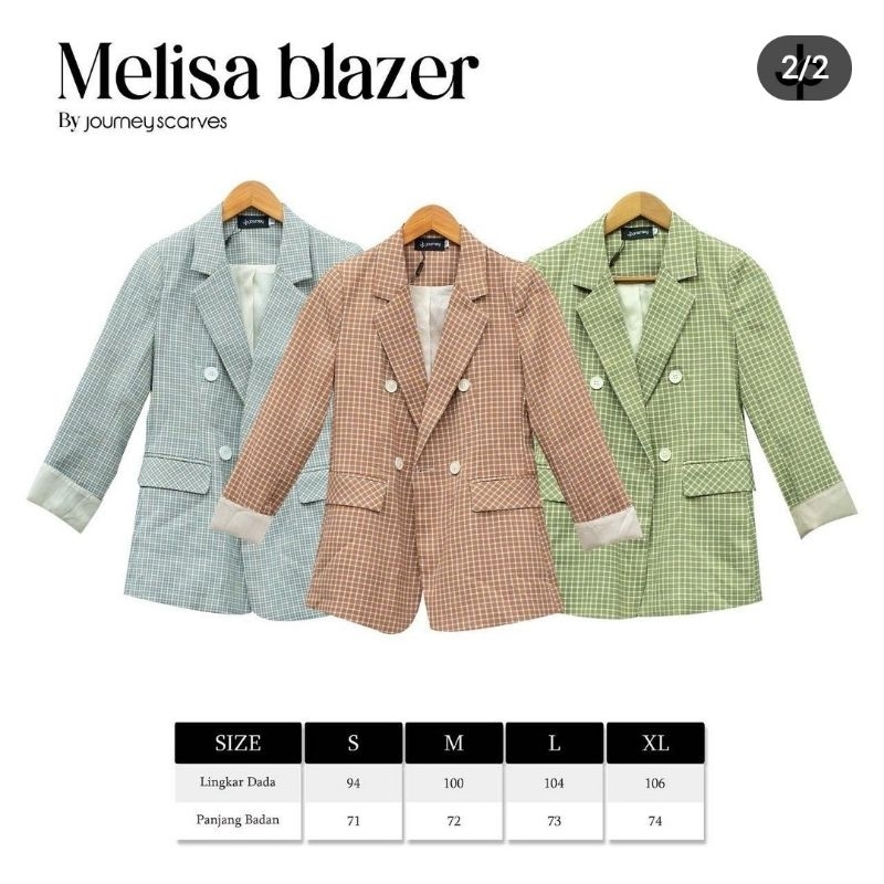 Melisa Blazer by Journey scarves