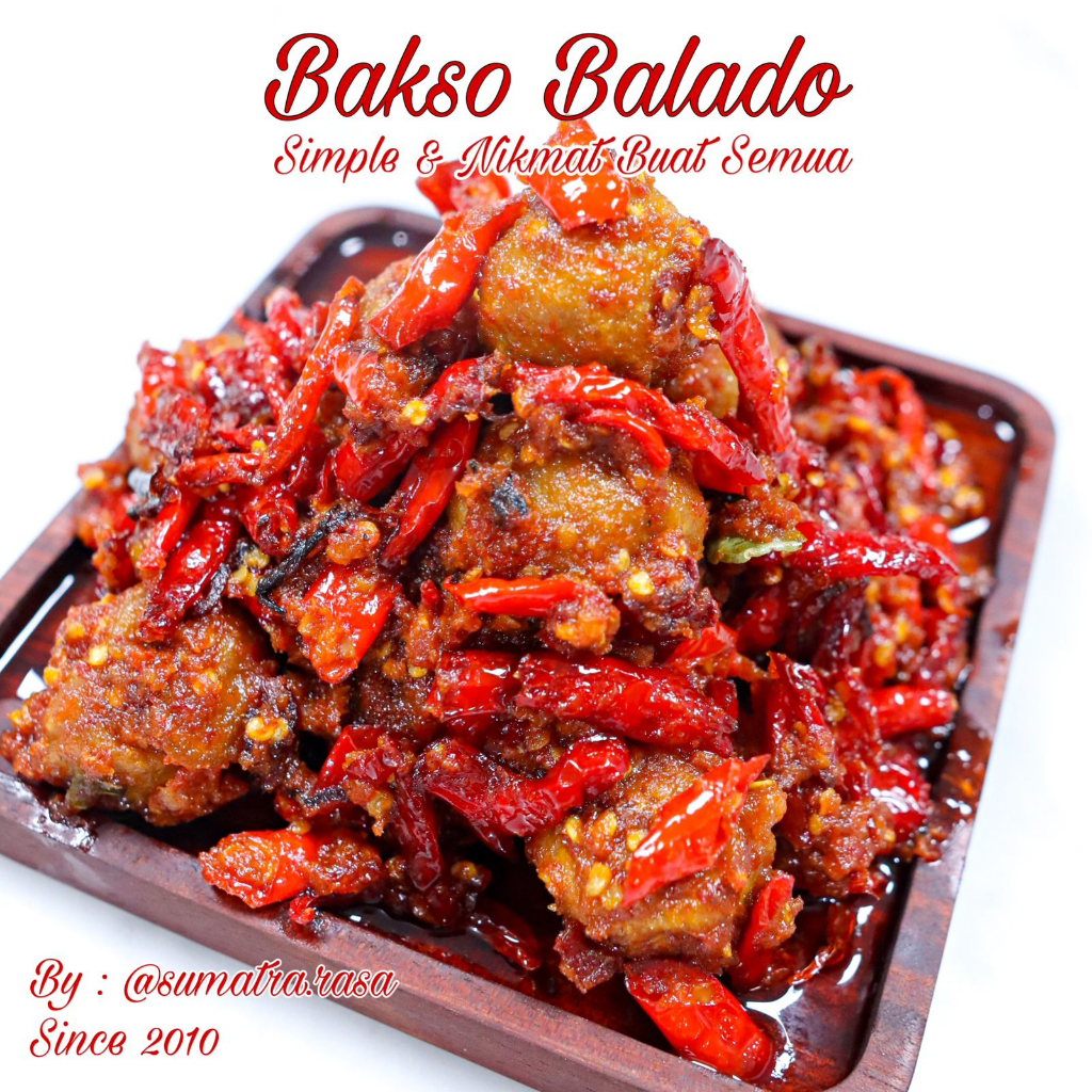 

Bakso Balado Sumatra Rasa