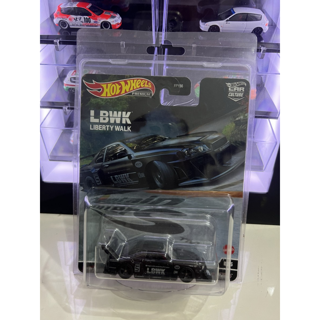 Hotwheels Nissan Skyline LB ER34 chase car Silhouette Skylline LBWK