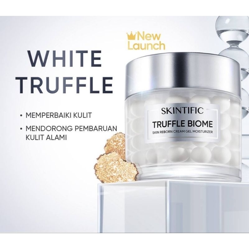 SKINTIFIC Truffle Biome Skin Reborn Cream Gel Moisturizer 30g