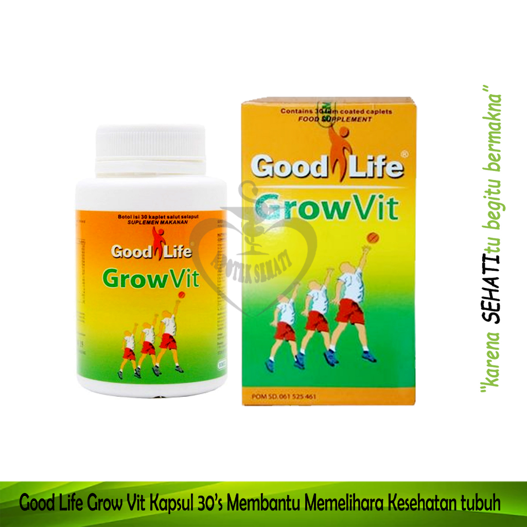 Goodlife Grow Vit Suplemen Multivitamin Pertumbuhan Anak