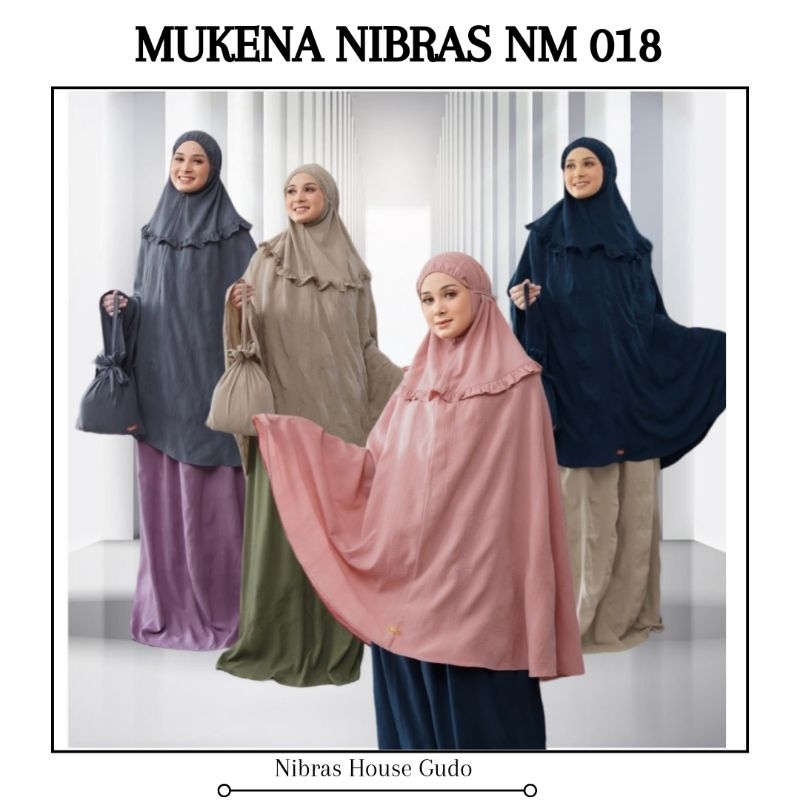NIBRAS MUKENA TERBARU NM 018 | MUKENA NIBRAS