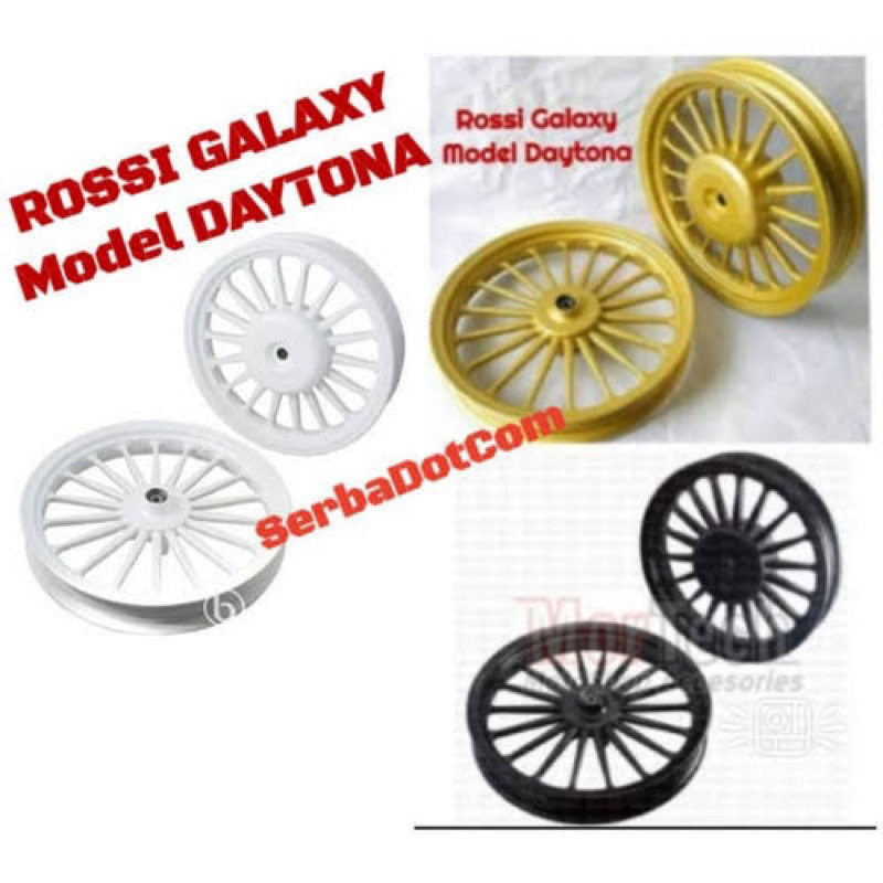VELG RACING MIO SPORTY/MIO SMILE/MIO SOUL LAMA/MIO SOUL GT 115/MIO J/FINO 115 V ROSSI VENOM GALAXY I