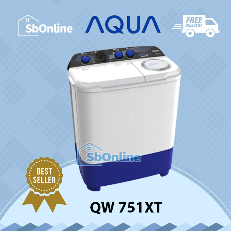 MESIN CUCI AQUA QW 751XT