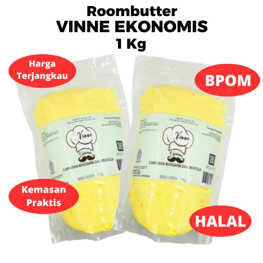 

ROOMBUTTER VINNE EKONOMIS 1 KG