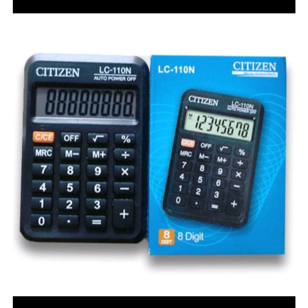 Citizen Kalkulator / Calculator Mini LC-110N