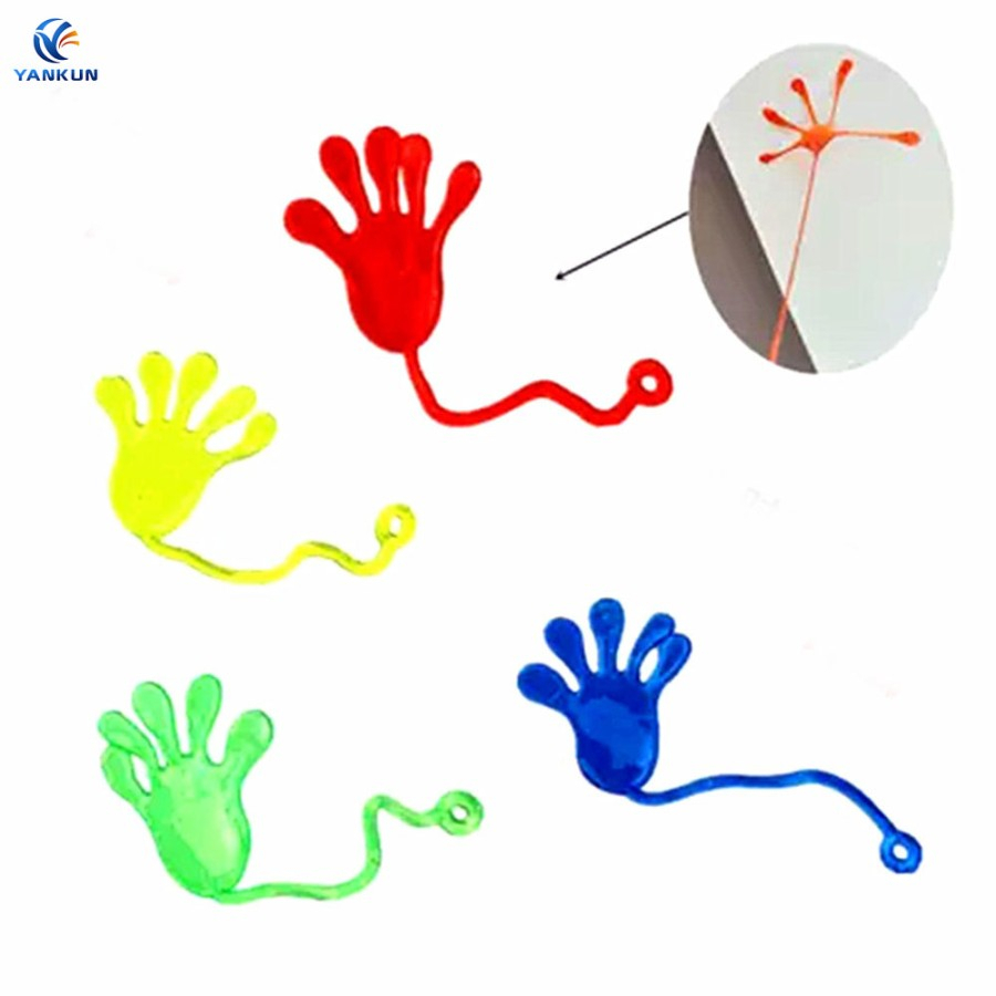 Mainan Jelly Tempel Sticky Toys Palm Climbs Wall HAND TANGAN/Mainan Tempel Tangan/Mainan Anak Anak/Mainan Jely