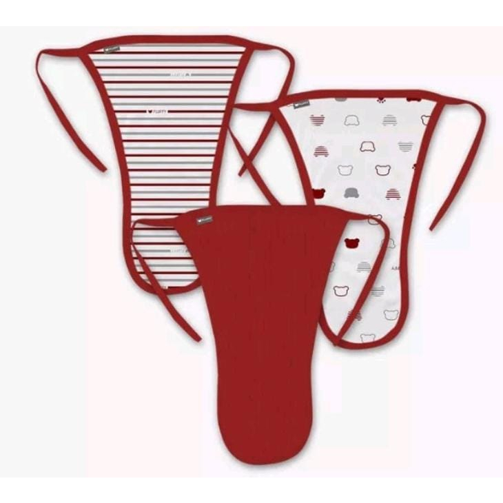 Fluffy Popok Tali Halus Bold Series 6pcs (FY-MPBPT/6) - WARNA RANDOM