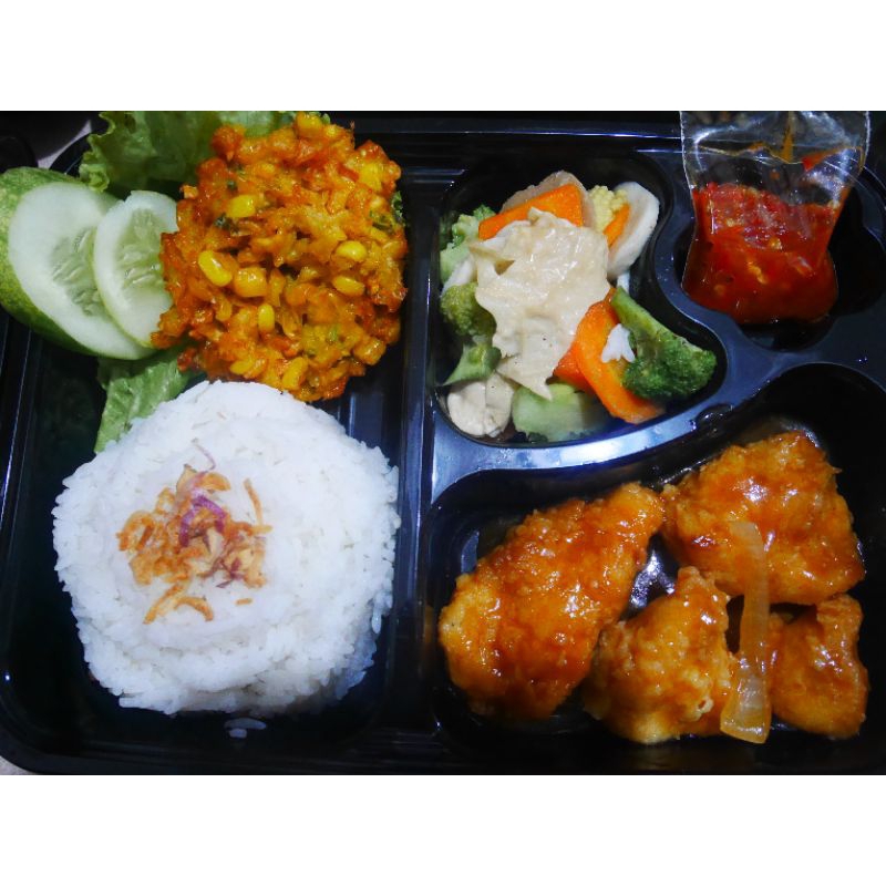 

paket nasi box | catering box paket 23rb