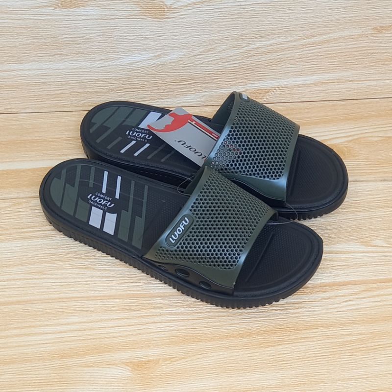 sandal selop pria luofu E6168