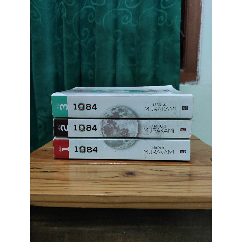[PRELOVED ORI] (1 Set) 1Q84 - Haruki Murakami Buku Bekas