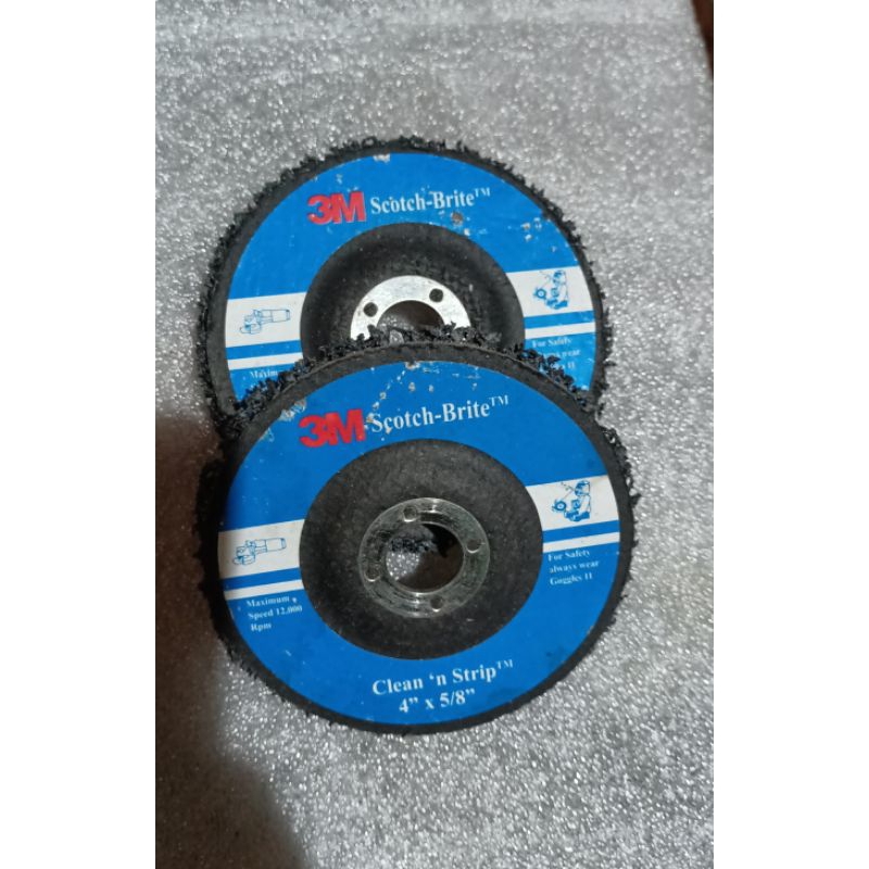 

3m Scotch-Brire Clean strip 4"×5/8" bekas rasa baru